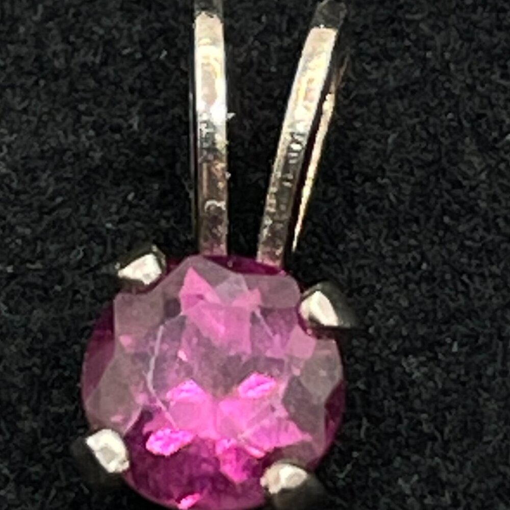 NEW Sterling Silver & Garnet Charm!